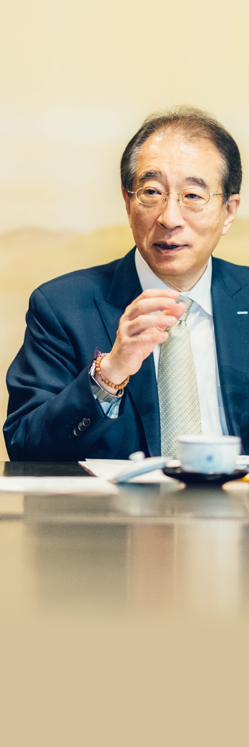サントリーホールディングス株式会社 代表取締役副会長  鳥井 信吾さん